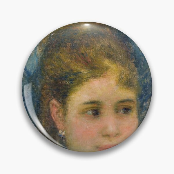 Artikelvorschau, Junger Pariser von Pierre-Auguste Renoir: Romantisches impressionistisches Porträtplakat entworfen und verkauft von artofuniverse.