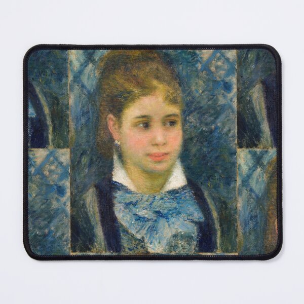 Item preview, Young Parisian by Pierre-Auguste Renoir: Romantic Impressionist Portrait Poster designed and sold by artofuniverse.