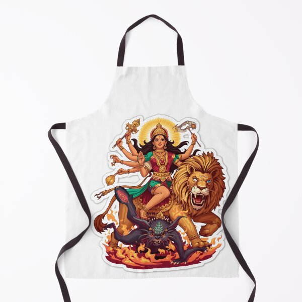 Item preview, Goddess Kushmanda Sticker  designed and sold by Teewave-Ashish.