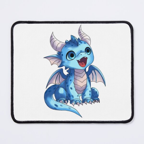 Item preview, Cute Water Dragon | Tiny Fantasy Dragon | Kawaii Dragon Art designed and sold by ToritheGoblin.