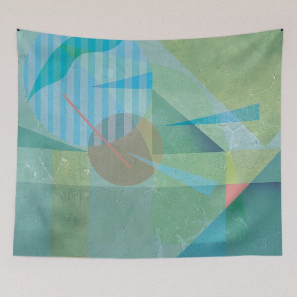 Item preview, Pastel geometrical pattern designed and sold by korasi.