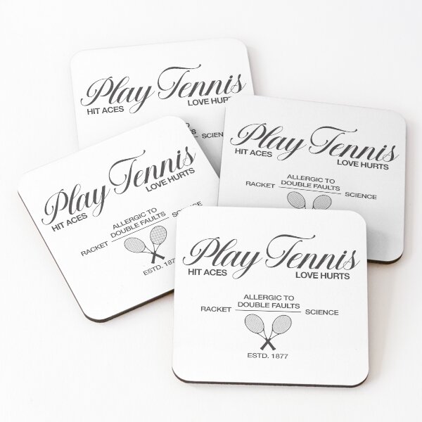 Item preview, Play Tennis, Hit Aces, Love Hurts  designed and sold by Stil-Mix.