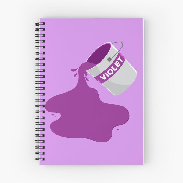 Item preview, Modern Violet Paint Bucket Spill - Creative Artist Aesthetic designed and sold by SolutionsArt.