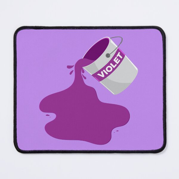 Item preview, Modern Violet Paint Bucket Spill - Creative Artist Aesthetic designed and sold by SolutionsArt.
