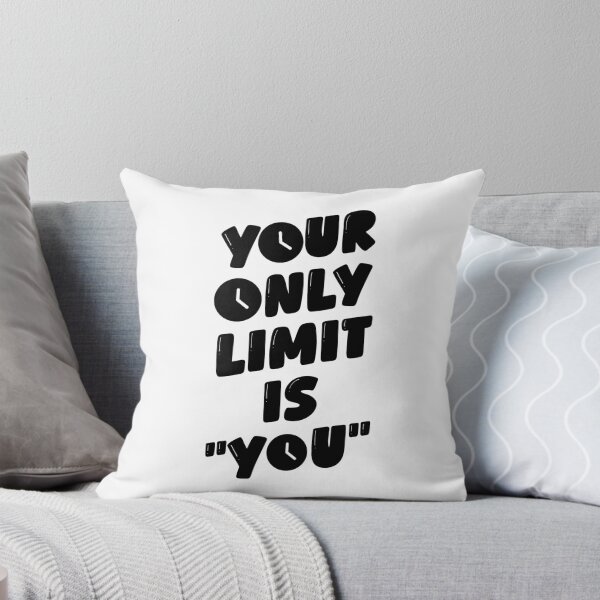 Item preview, Your Only Limit is You Motivational Quote designed and sold by The Daily Progress.