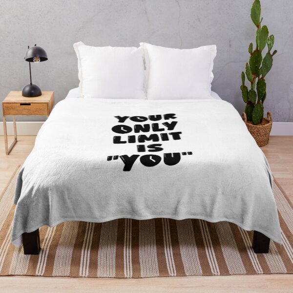Item preview, Your Only Limit is You Motivational Quote designed and sold by The Daily Progress.