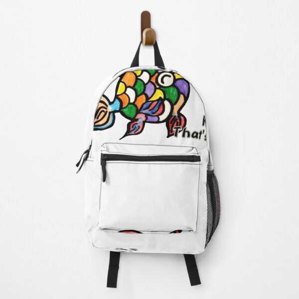 Item preview, Keep Looking Up – Colorful Fish Inspirational Quote Design designed and sold by NANTONAKU〜なんとなく〜.