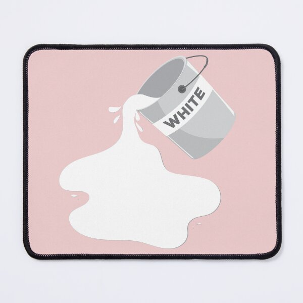 Item preview, Modern White Paint Bucket Spill - Minimalist Artist Aesthetic designed and sold by SolutionsArt.