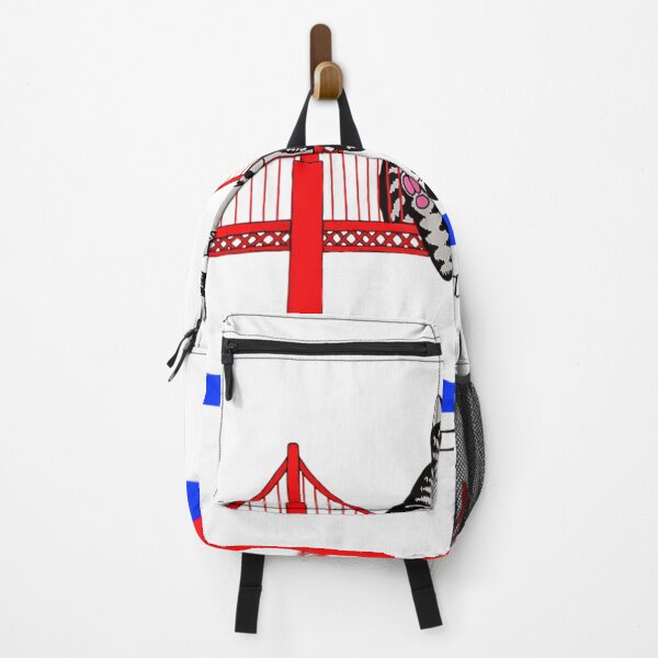 Item preview, Funny Giant Tabby Cat Sitting On San Francisco Golden Gate Bridge designed and sold by Daisy Grimes.
