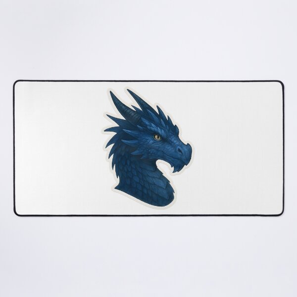 Item preview, Blue Dragon Head Portrait designed and sold by Yomere.