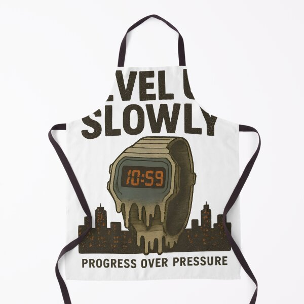 Item preview, Level Up Slowly Shirt | Progress Over Pressure Motivational Graphic Tee designed and sold by Rivistudio.