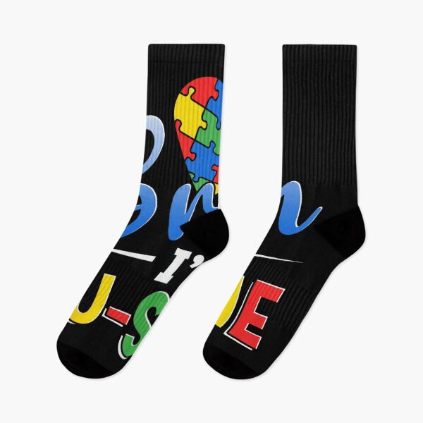 Item preview, Bruh Im Au-some Autism Awareness Heart Puzzle Piece Support Neurodiversity Pride designed and sold by Daisy Grimes.