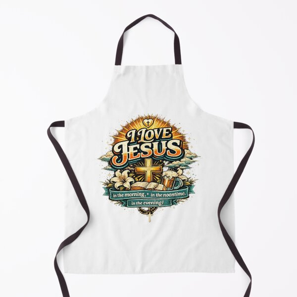 Item preview, I love Jesus Typography Design designed and sold by Swati's Digital Den.