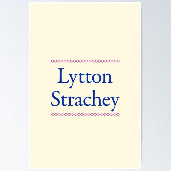 Item preview, Lytton Strachey, Bloomsbury Group designed and sold by CharlottePlaceArt.