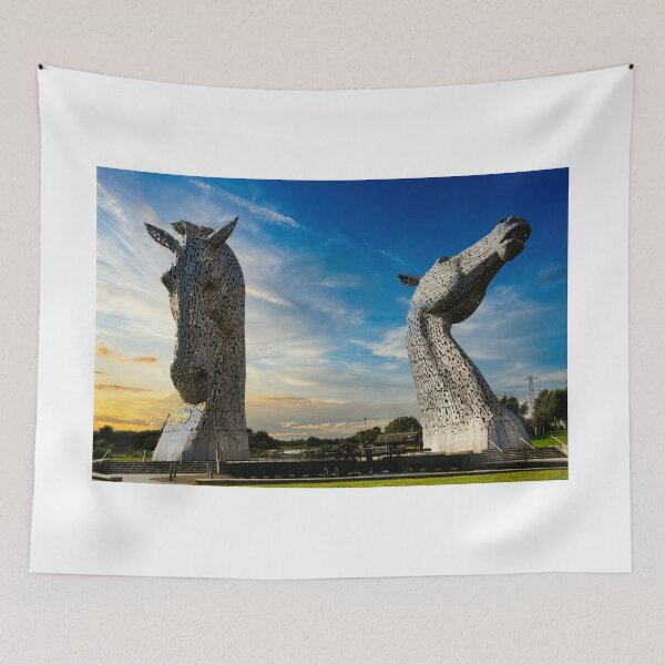 Item preview, The Kelpies Steel horse-heads in Scotland designed and sold by sicowboy.