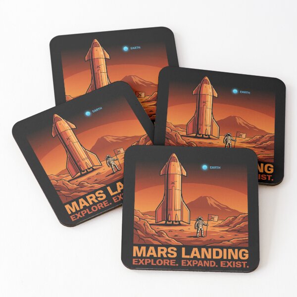 Item preview, Mars Landing designed and sold by Pixels By D.