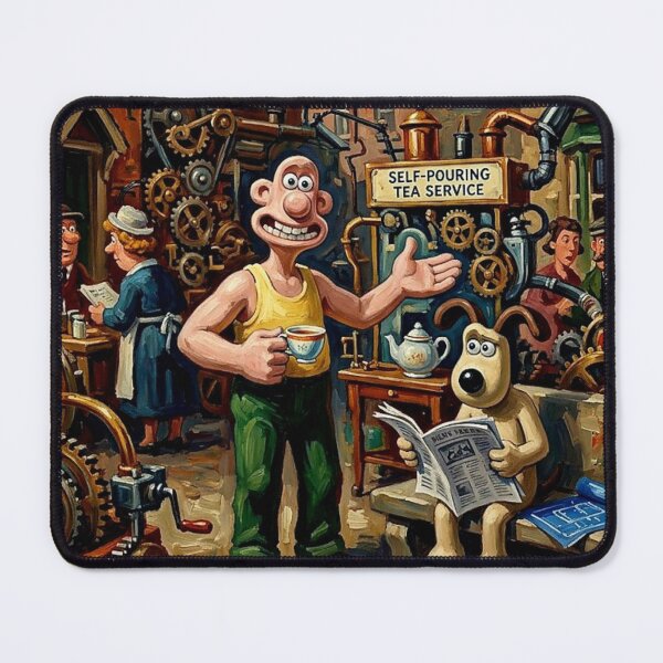 Item preview, Another Grand Adventure Ahead: A Wallace & Gromit Tribute designed and sold by Art's Diner.