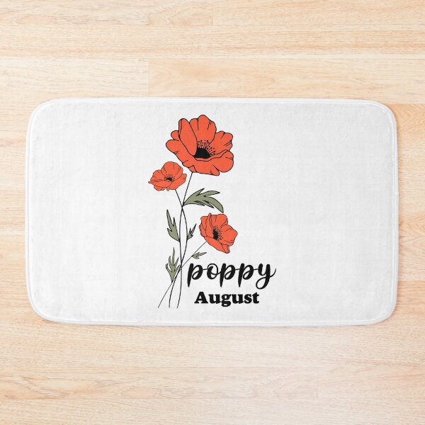Item preview, August Birth Mounth Flower - Poppy Aesthetic designed and sold by Lumina-Studio.