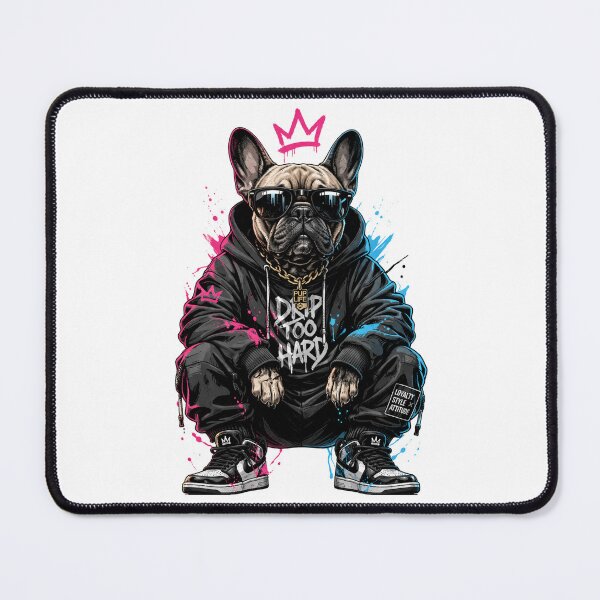 Item preview, Drip Too Hard - Urban Streetwear French Bulldog designed and sold by Aura Design Studios.