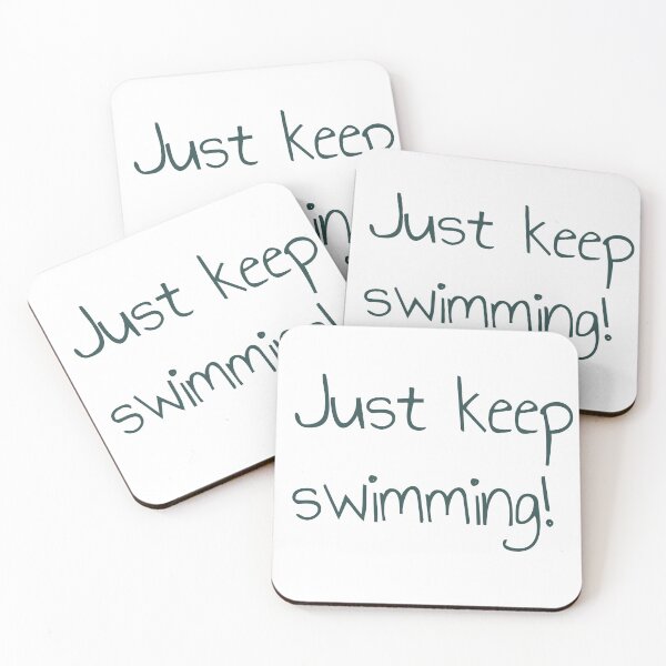 Item preview, Just keep swimming! designed and sold by keisthard.