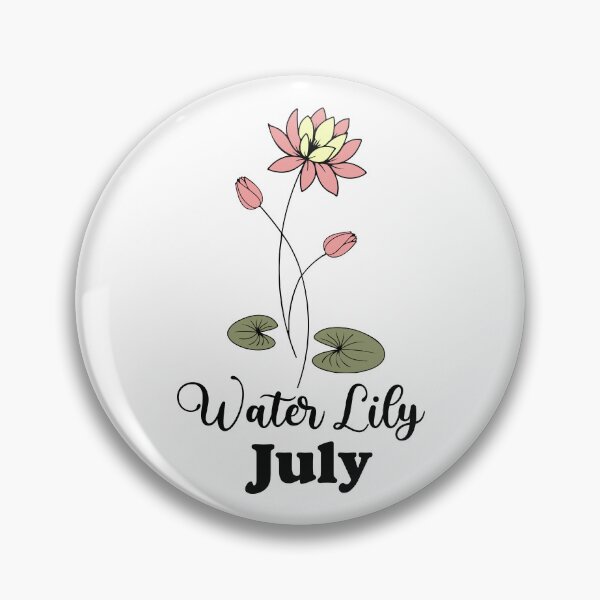 Item preview, July Birth Month Flower - Water Lily Aesthetic designed and sold by Lumina-Studio.