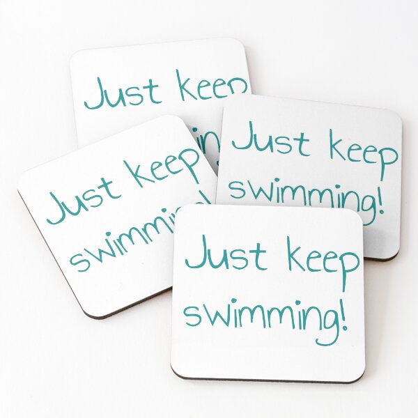 Item preview, Just keep swimming! designed and sold by keisthard.