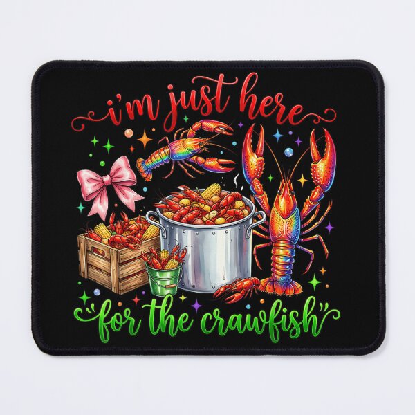Item preview, Im Just Here For The Crawfish Rainbow Seafood Boil Party Summer designed and sold by Daisy Grimes.