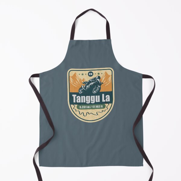 Item preview, Tanggula Pass Himalaya China Biker Badge designed and sold by CynthiaGraphics.