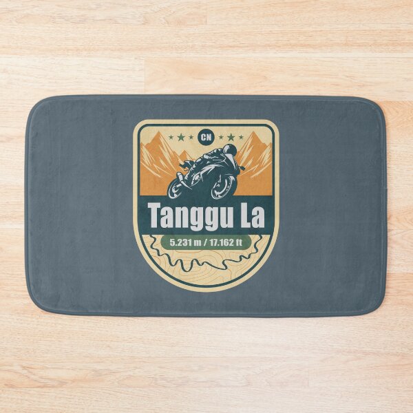 Item preview, Tanggula Pass Himalaya China Biker Badge designed and sold by CynthiaGraphics.