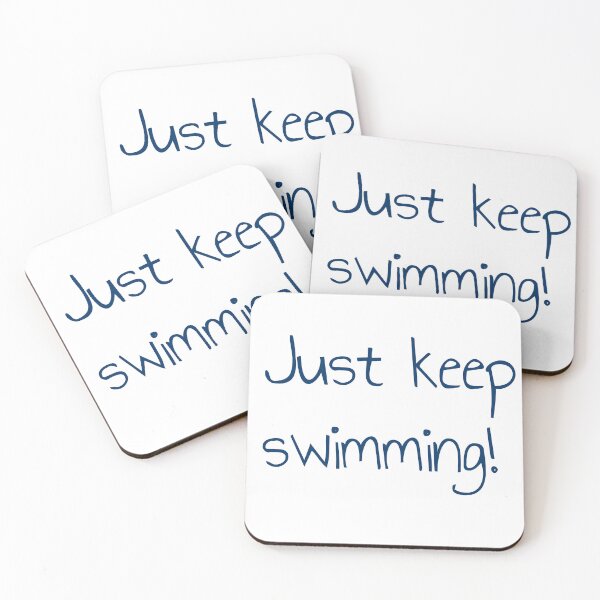 Item preview, Just keep swimming! designed and sold by keisthard.