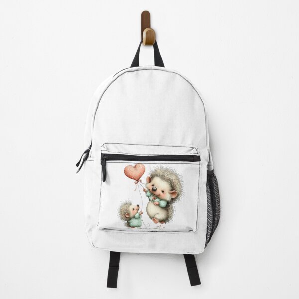 Item preview, Cute Hedgehog Mother and Child Heart Mother's Day designed and sold by lojadpop.