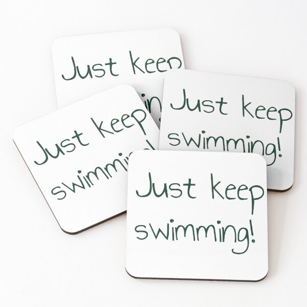 Item preview, Just keep swimming! designed and sold by keisthard.