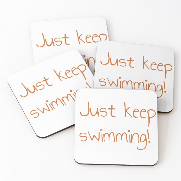 Item preview, Just keep swimming! designed and sold by keisthard.