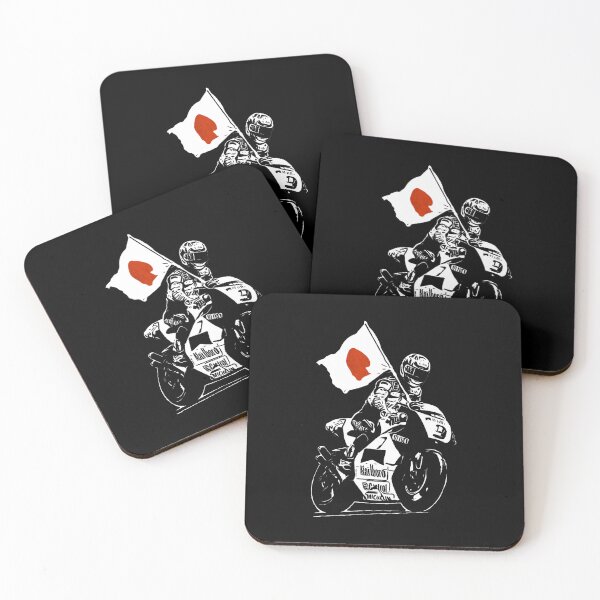 Item preview, Japanese World Motorcycle Racer Abe designed and sold by StencilMenace.