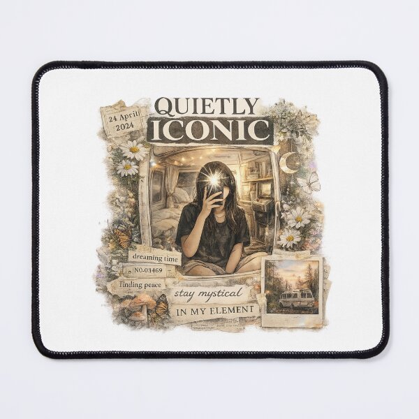 Item preview, QUIETLY ICONIC - Mixed Font Layout Van Life designed and sold by sabily.