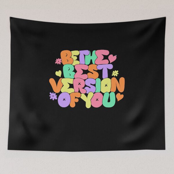 Item preview, Be The Best Version Of Yourself Motivation Quote designed and sold by SkeletonsDanger.