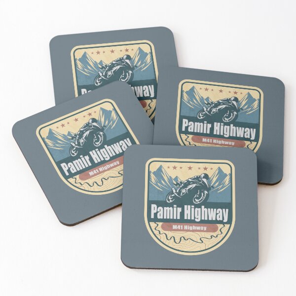 Item preview, Pamir Highway Tian Shan Biker Badge designed and sold by CynthiaGraphics.