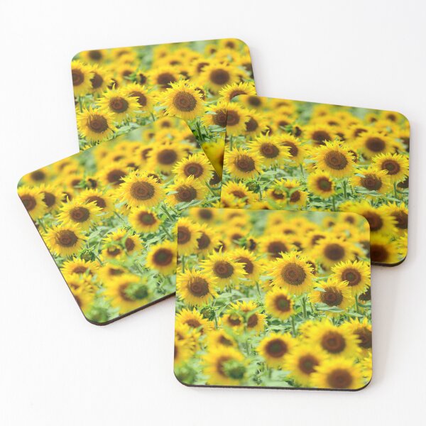 Item preview, Vibrant Sunflower Field Bright Yellow Floral Pattern Summer Nature Aesthetic designed and sold by onubi.