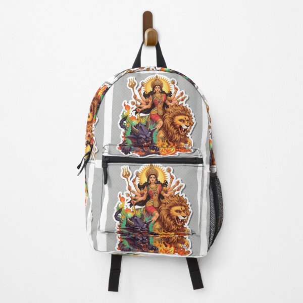 Item preview, Goddess Mahagauri Sticker designed and sold by Teewave-Ashish.