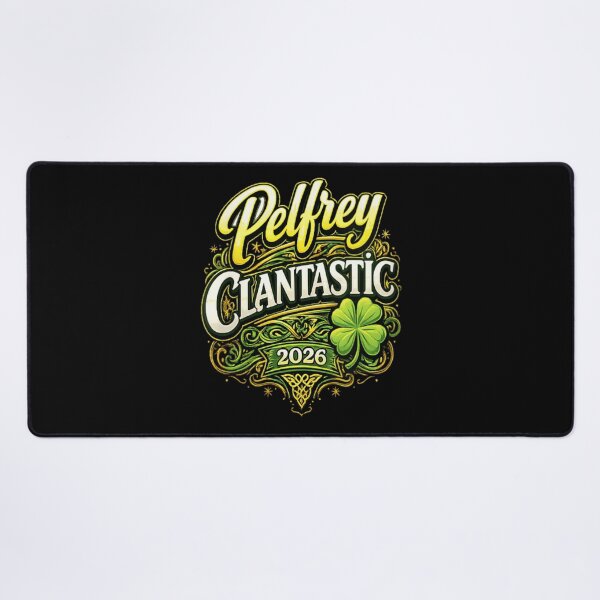 Item preview, Pelfrey Clantastic 2026 St Patricks Day Lucky Four Leaf Clover Celtic designed and sold by KrystinaGiGi.