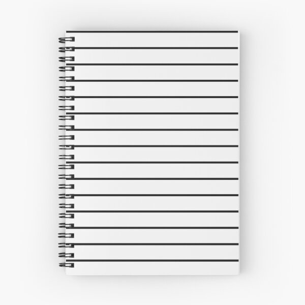 Item preview, White And Black horizontal Pinstripes Pattern designed and sold by pattern-archive.