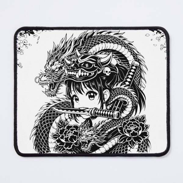 Item preview, Oni Maid and Irezumi Dragon designed and sold by YumeKurenai.