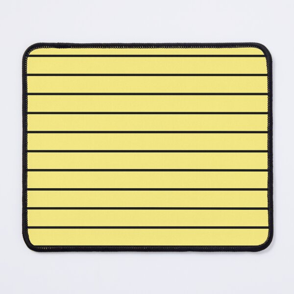 Item preview, Yellow And Black horizontal Pinstripes Pattern designed and sold by pattern-archive.