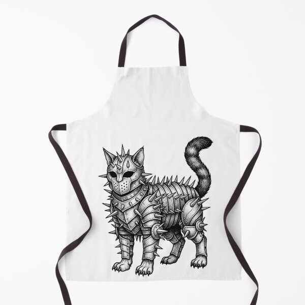 Item preview, Spiked Battle Warrior Gothic Cat designed and sold by elderberry.