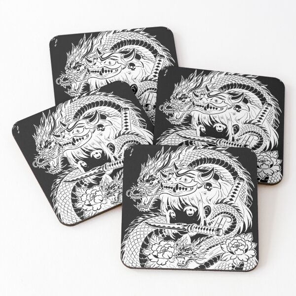 Item preview, Oni Maid and Irezumi Dragon designed and sold by YumeKurenai.