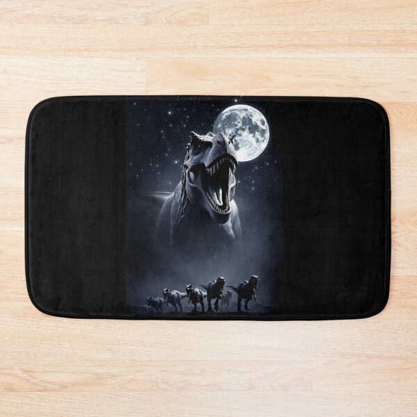 Item preview, Roaring Tyrannosaurus Rex Under Full Moon Starry Night Dinosaur Pack designed and sold by Syrupulse.