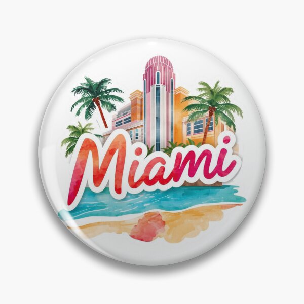 Item preview, Miami Florida designed and sold by PamLeeDesign.