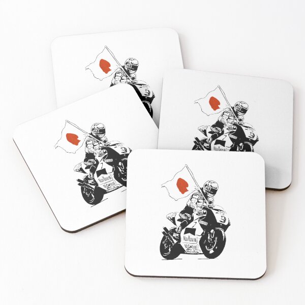 Item preview, A Japanese World Motorcycle Racer / Abe designed and sold by StencilMenace.