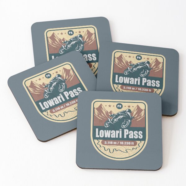 Item preview, Lowari Pass Hindu Kush Pakistan Biker Badge designed and sold by CynthiaGraphics.