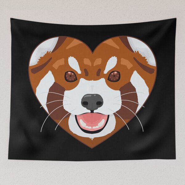 Item preview, Love: Red Panda designed and sold by Macbendigo.
